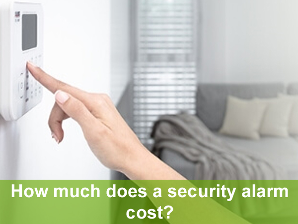 alarm system cost